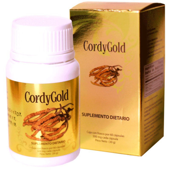 CordyGold, poderoso hongo para la salud y el rendimiento físico