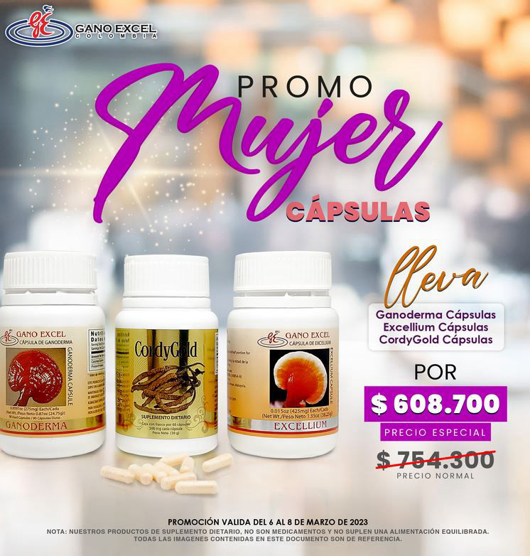 Promoción capsulas dia de la mujer